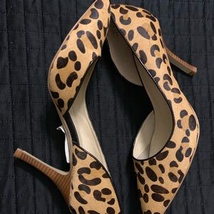 Animal print heels size 9 1/2